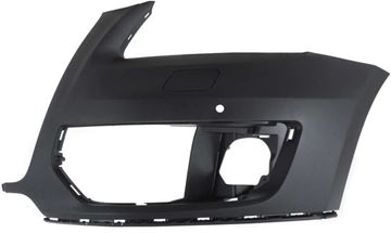 Front, Driver Side Bumper Cover Replacement Bumper Cover-Primed, Plastic, Replacement REPA010334P