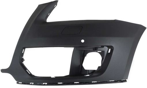 Front, Driver Side Bumper Cover Replacement Bumper Cover-Primed, Plastic, Replacement REPA010334P