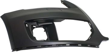 Audi Front, Passenger Side Bumper Cover-Primed, Plastic, Replacement REPA010341PQ