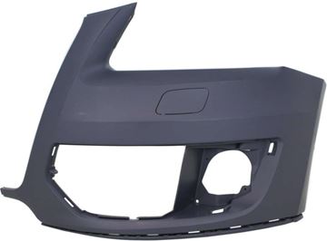 Audi Front, Driver Side Bumper Cover-Primed, Plastic, Replacement REPA010342PQ