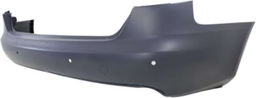 Audi Rear Bumper Cover-Primed, Plastic, Replacement REPA760112P