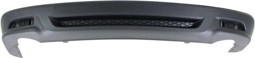 Acura Rear, Lower Bumper Cover-Textured, Plastic, Replacement REPA760119Q