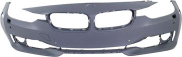 BMW Front Bumper Cover-Primed, Plastic, Replacement REPB010357P