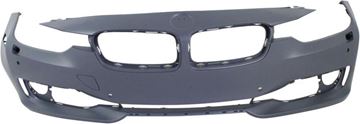 BMW Front Bumper Cover-Primed, Plastic, Replacement REPB010358P