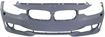 Bumper Cover, 3-Series 12-15 Front Bumper Cover, Prmd, W/O M Sport Line, Std Type, W/ Hlw Holes, W/O Pdc Holes, Sdn/Wgn, Replacement REPB010366P