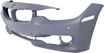 Bumper Cover, 3-Series 12-15 Front Bumper Cover, Prmd, W/O M Sport Line, Std Type, W/O Hlw Holes/Ipas, W/ Pdc Holes/Cam, Sdn/Wgn, Replacement REPB010371P