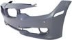 Bumper Cover, 3-Series 12-15 Front Bumper Cover, Prmd, W/O M Sport Line, Std Type, W/O Hlw/Ipas/Cam, W/ Pdc Holes, Sdn/Wgn, Replacement REPB010373P