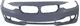BMW Front Bumper Cover-Primed, Plastic, Replacement REPB010374PQ