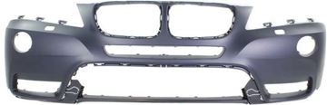 BMW Front Bumper Cover-Primed, Plastic, Replacement REPB010384PQ