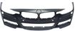 Bumper Cover, 3-Series 13-18 Front Bumper Cover, Prmd, W/ M Sport Line, W/ Hlw/Pdc Snsr Holes/Ipas, W/O Cam, Sdn/Wgn, Replacement REPB010392P