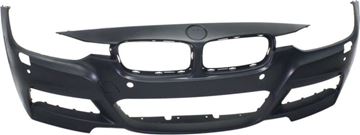 BMW Front Bumper Cover-Primed, Plastic, Replacement REPB010393P