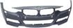 Bumper Cover, 3-Series 13-18 Front Bumper Cover, Prmd, W/ M Sport Line, W/ Hlw/Pdc Snsr Holes/Cam, W/O Ipas, Sdn/Wgn, Replacement REPB010394P