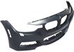 Bumper Cover, 3-Series 13-18 Front Bumper Cover, Prmd, W/ M Sport Line, W/ Hlw Holes, W/O Pdc Snsr Holes, Sdn/Wgn, Replacement REPB010395P