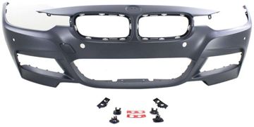 BMW Front Bumper Cover-Primed, Plastic, Replacement REPB010396P
