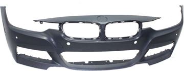 BMW Front Bumper Cover-Primed, Plastic, Replacement REPB010398PQ