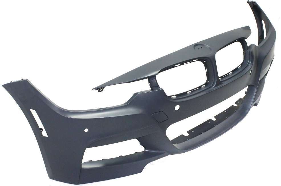 BMW Front Bumper CoverPrimed, Plastic Replacement REPB010398PQ