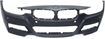 Bumper Cover, 3-Series 13-18 Front Bumper Cover, Prmd, W/ M Sport Line, W/O Hlw Holes/Ipas, W/ Pdc Snsr Holes/Cam, Sdn/Wgn, Replacement REPB010399P