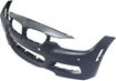 Bumper Cover, 3-Series 13-18 Front Bumper Cover, Prmd, W/ M Sport Line, W/O Hlw Holes/Ipas, W/ Pdc Snsr Holes/Cam, Sdn/Wgn, Replacement REPB010399P