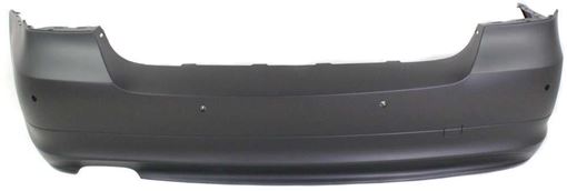 Bumper Cover, 3-Series 09-11 Rear Bumper Cover, Primed, 2.5/3.0L Eng, W/ Pdc Snsr Holes, Sedan, Replacement REPB760124P