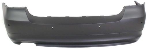 Bumper Cover, 3-Series 09-11 Rear Bumper Cover, Primed, 2.5/3.0L Eng, W/ Pdc Snsr Holes, Sedan, Replacement REPB760124P