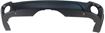 BMW Rear, Lower Bumper Cover-Textured, Plastic, Replacement REPB760145
