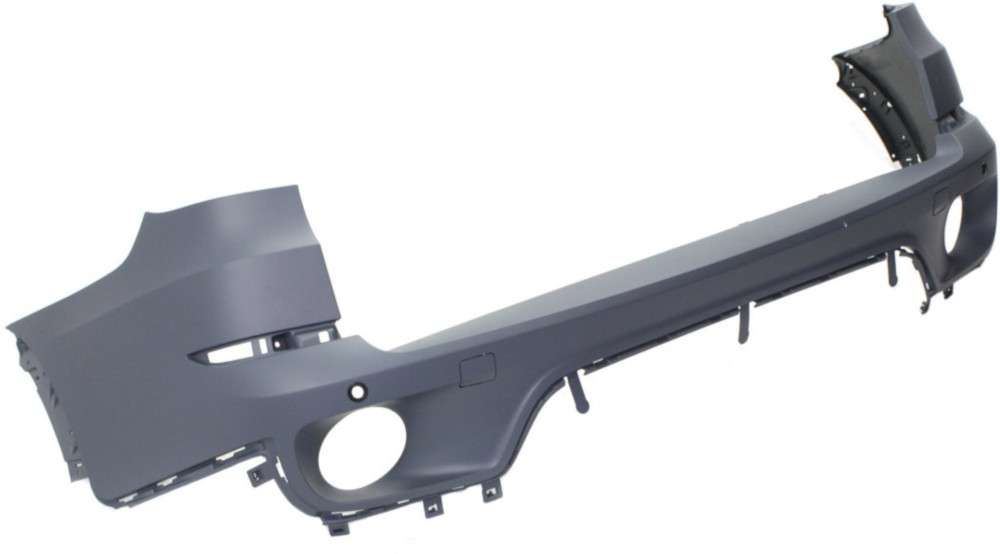 BMW Rear Bumper CoverPrimed, Plastic Replacement REPB760198P