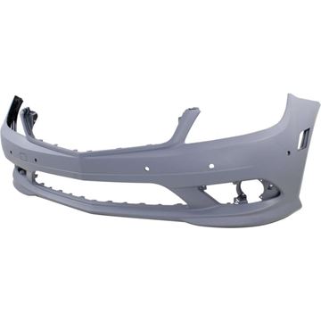 Mercedes Benz Front Bumper Cover-Primed, Plastic, Replacement REPBZ010329P