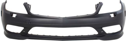 Mercedes Benz Front Bumper Cover-Primed, Plastic, Replacement REPBZ010353PQ