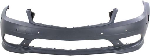 Mercedes Benz Front Bumper Cover-Primed, Plastic, Replacement REPBZ010357P