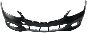 Mercedes Benz Front Bumper Cover-Primed, Plastic, Replacement REPBZ010377PQ