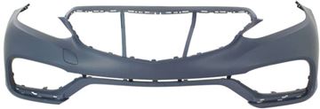 Mercedes Benz Front Bumper Cover-Primed, Plastic, Replacement REPBZ010382P