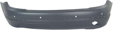 Mercedes Benz Rear Bumper Cover-Primed, Plastic, Replacement REPBZ760104P