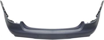 Mercedes Benz Rear Bumper Cover-Primed, Plastic, Replacement REPBZ760107P