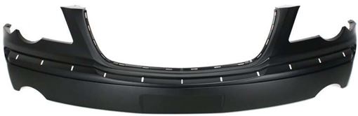 Chrysler Front, Upper Bumper Cover-Primed, Plastic, Replacement REPC010307PQ