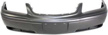 Chevrolet Front Bumper Cover-Primed, Plastic, Replacement REPC010338P
