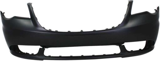 Bumper Cover, Town And Country 11-16 Front Bumper Cover, Primed, W/O Headlight Washer Holes - Capa, Replacement REPC010385PQ