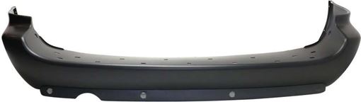 Dodge Rear Bumper Cover-Primed, Plastic, Replacement REPC760101PQ