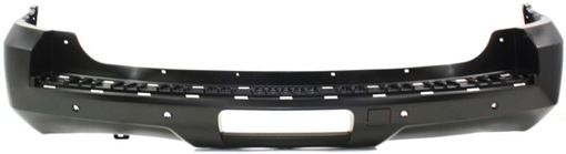 GMC, Chevrolet Rear Bumper Cover-Primed, Plastic, Replacement REPC760105P