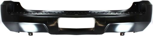 GMC, Chevrolet Rear Bumper Cover-Primed, Plastic, Replacement REPC760108P