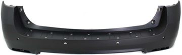 Chevrolet Rear, Upper Bumper Cover-Primed, Plastic, Replacement REPC760132P