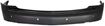 Cadillac Rear, Upper Bumper Cover-Primed, Plastic, Replacement REPC760142PQ