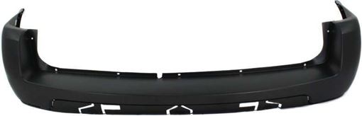Chevrolet Rear, Upper Bumper Cover-Primed, Plastic, Replacement REPC760162P