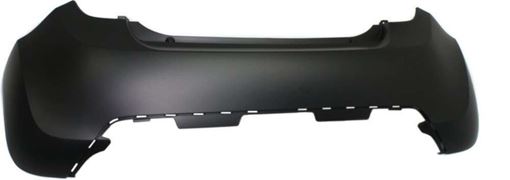 Chevrolet Rear, Upper Bumper Cover-Primed, Plastic, Replacement REPC760181P