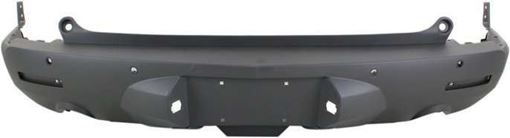 Bumper Cover, Traverse 09-12 Rear Bumper Cover, Textured, W/ Dual Exhaust Holes - Capa, Replacement REPC760190Q