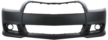 Dodge Front Bumper Cover-Primed, Plastic, Replacement REPD010365PQ