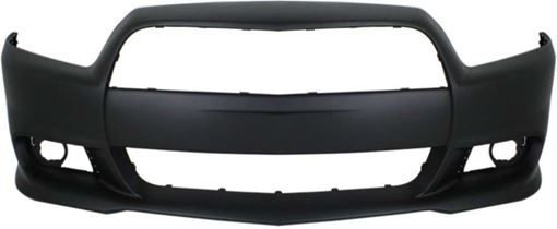 Dodge Front Bumper Cover-Primed, Plastic, Replacement REPD010365P