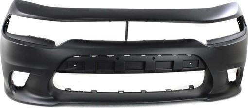 Dodge Front Bumper Cover-Primed, Plastic, Replacement REPD010378P