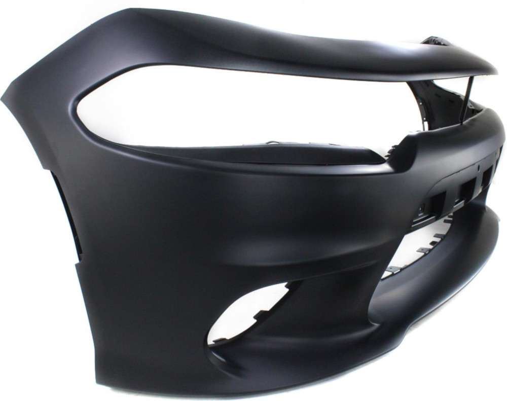 Dodge Front Bumper CoverPrimed, Plastic Replacement REPD010378P