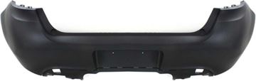 Dodge Rear Bumper Cover-Primed, Plastic, Replacement REPD760131PQ