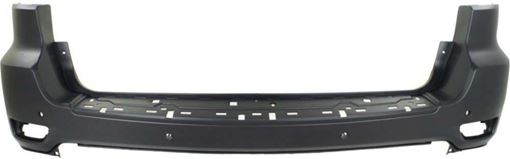 Jeep Rear Bumper Cover-Primed, Plastic, Replacement REPD760142PQ